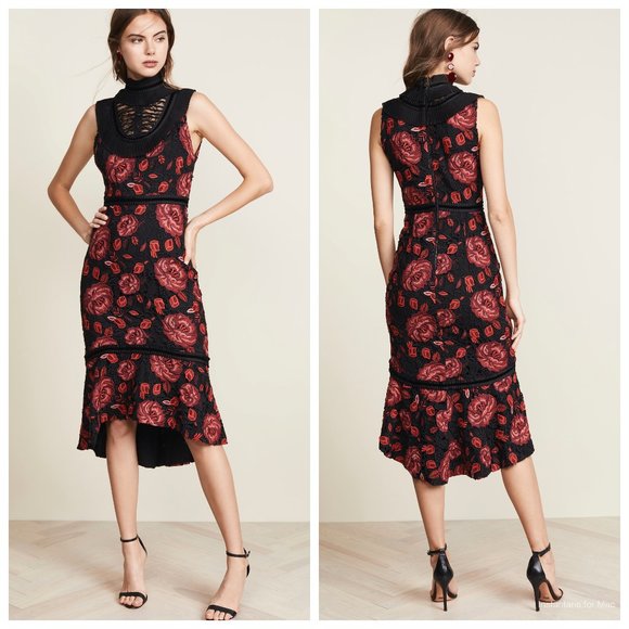 Alice + Olivia Dresses & Skirts - Alice + Olivia Evelina Ruffle Dress